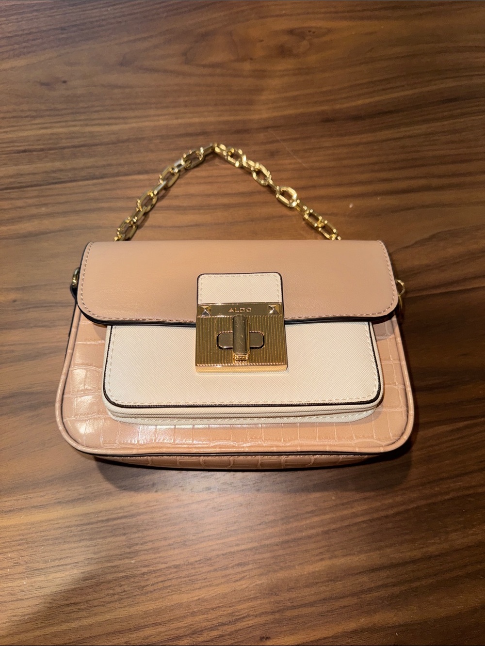 Aldo color block bag